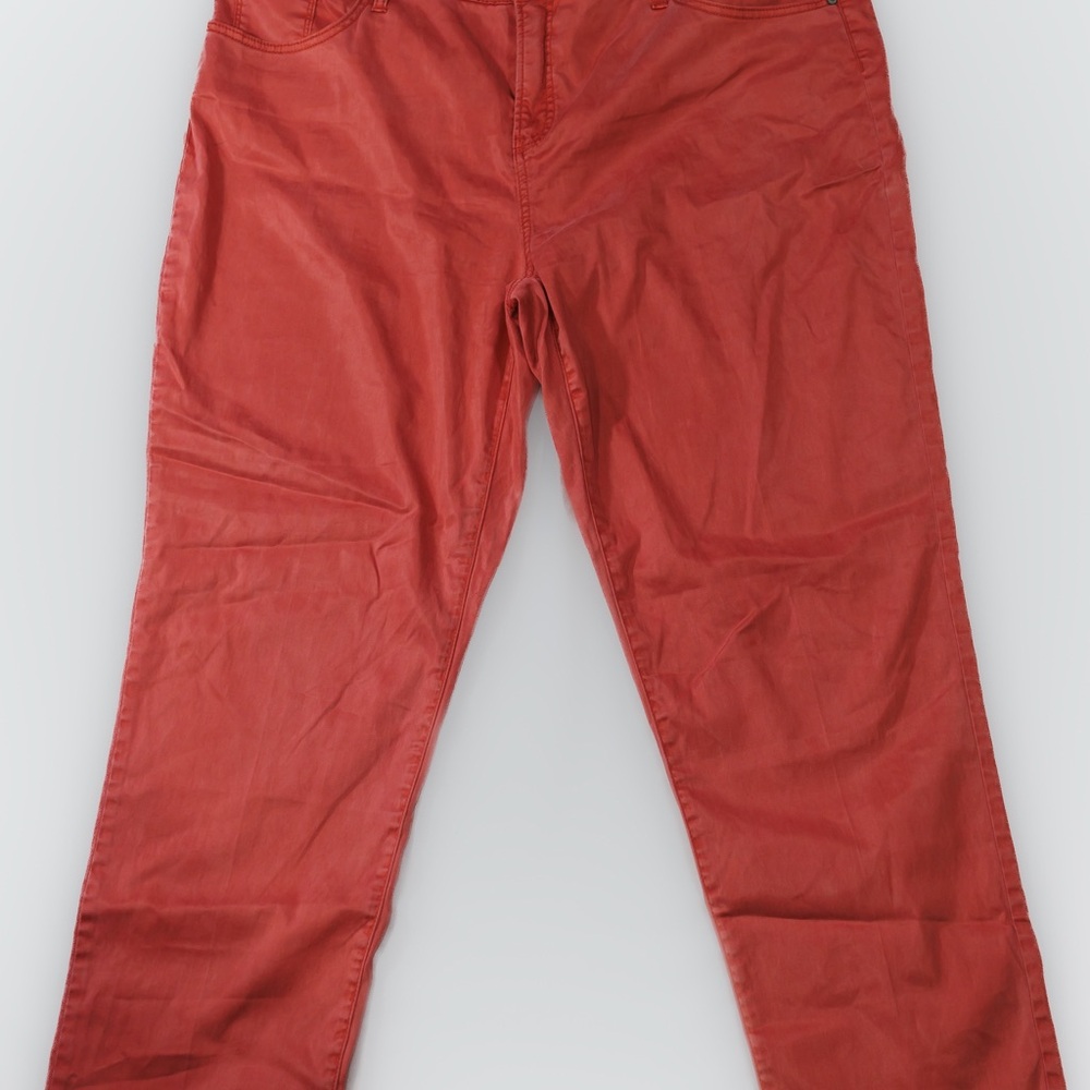 Chico's Red Straight Leg Jeans